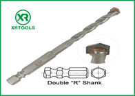 Double R Hex Shank Metric Masonry Drill Bit Đa mục đích cho gỗ / kim loại