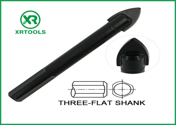 Mua Mũi khoan cắt kính đen Oxit Ba trục phẳng Vật liệu thép carbon sản xuất trực tuyến