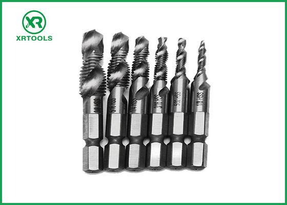Mua 6Pcs Máy sử dụng HSS kết hợp máy khoan và vòi máy khoan sản xuất trực tuyến